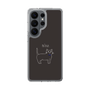 スリムプロテクションケース［ 蝶ネクタイねこ - Black ］