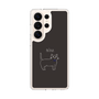 スリムプロテクションケース［ 蝶ネクタイねこ - Black ］