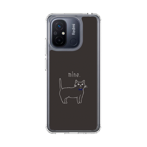 スリムプロテクションケース［ 蝶ネクタイねこ - Black ］