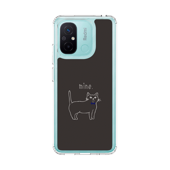 スリムプロテクションケース［ 蝶ネクタイねこ - Black ］