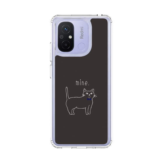 スリムプロテクションケース［ 蝶ネクタイねこ - Black ］