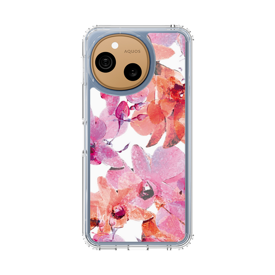 スリムプロテクションケース［ アートフラワー・オーキッド ］