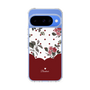スリムプロテクションケース［ ツインドットフラワー - Red ］