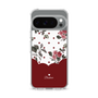 スリムプロテクションケース［ ツインドットフラワー - Red ］