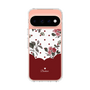 スリムプロテクションケース［ ツインドットフラワー - Red ］