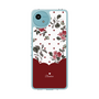 スリムプロテクションケース［ ツインドットフラワー - Red ］