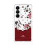 スリムプロテクションケース［ ツインドットフラワー - Red ］