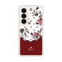スリムプロテクションケース［ ツインドットフラワー - Red ］