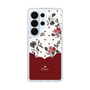 スリムプロテクションケース［ ツインドットフラワー - Red ］