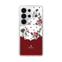スリムプロテクションケース［ ツインドットフラワー - Red ］