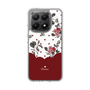 スリムプロテクションケース［ ツインドットフラワー - Red ］