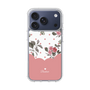 スリムプロテクションケース［ ツインドットフラワー - Pink ］