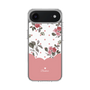 スリムプロテクションケース［ ツインドットフラワー - Pink ］