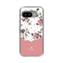 スリムプロテクションケース［ ツインドットフラワー - Pink ］
