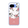 スリムプロテクションケース［ ツインドットフラワー - Pink ］