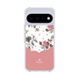 スリムプロテクションケース［ ツインドットフラワー - Pink ］