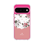 スリムプロテクションケース［ ツインドットフラワー - Pink ］