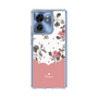 スリムプロテクションケース［ ツインドットフラワー - Pink ］