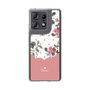 スリムプロテクションケース［ ツインドットフラワー - Pink ］