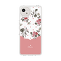 スリムプロテクションケース［ ツインドットフラワー - Pink ］