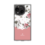 スリムプロテクションケース［ ツインドットフラワー - Pink ］