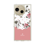 スリムプロテクションケース［ ツインドットフラワー - Pink ］