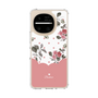 スリムプロテクションケース［ ツインドットフラワー - Pink ］