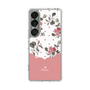 スリムプロテクションケース［ ツインドットフラワー - Pink ］