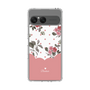 スリムプロテクションケース［ ツインドットフラワー - Pink ］