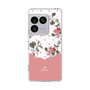 スリムプロテクションケース［ ツインドットフラワー - Pink ］