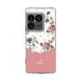スリムプロテクションケース［ ツインドットフラワー - Pink ］