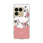 スリムプロテクションケース［ ツインドットフラワー - Pink ］