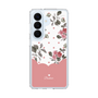 スリムプロテクションケース［ ツインドットフラワー - Pink ］
