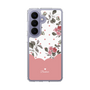 スリムプロテクションケース［ ツインドットフラワー - Pink ］