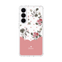 スリムプロテクションケース［ ツインドットフラワー - Pink ］