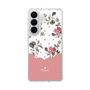 スリムプロテクションケース［ ツインドットフラワー - Pink ］