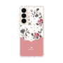 スリムプロテクションケース［ ツインドットフラワー - Pink ］