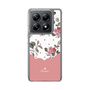 スリムプロテクションケース［ ツインドットフラワー - Pink ］