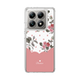 スリムプロテクションケース［ ツインドットフラワー - Pink ］