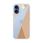 スリムプロテクションケース［ マーブルトライアングルパレット - Beige ］