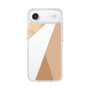 スリムプロテクションケース［ マーブルトライアングルパレット - Beige ］