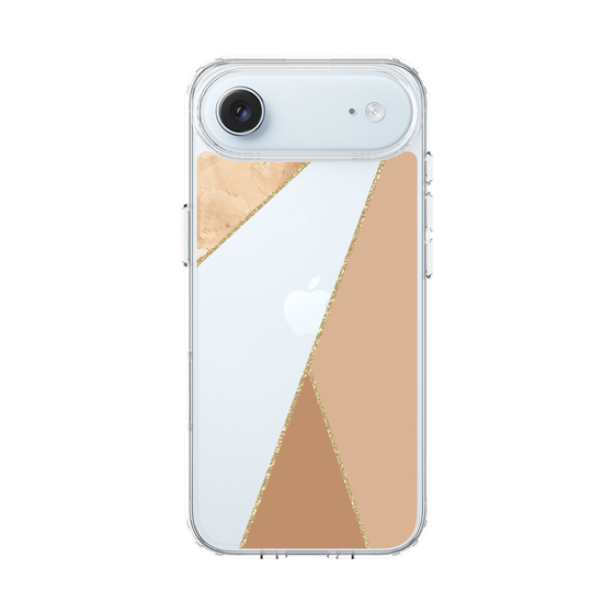 スリムプロテクションケース［ マーブルトライアングルパレット - Beige ］