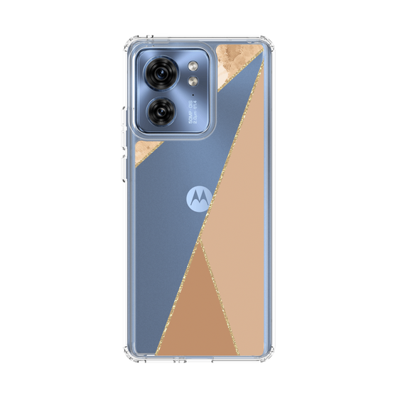 スリムプロテクションケース［ マーブルトライアングルパレット - Beige ］