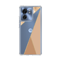 スリムプロテクションケース［ マーブルトライアングルパレット - Beige ］
