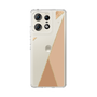 スリムプロテクションケース［ マーブルトライアングルパレット - Beige ］