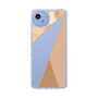 スリムプロテクションケース［ マーブルトライアングルパレット - Beige ］