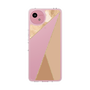 スリムプロテクションケース［ マーブルトライアングルパレット - Beige ］
