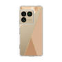 スリムプロテクションケース［ マーブルトライアングルパレット - Beige ］