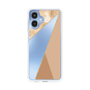 スリムプロテクションケース［ マーブルトライアングルパレット - Beige ］