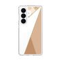 スリムプロテクションケース［ マーブルトライアングルパレット - Beige ］